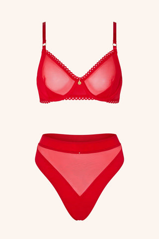 Dolce XS / Red Thong HW Fuchsia