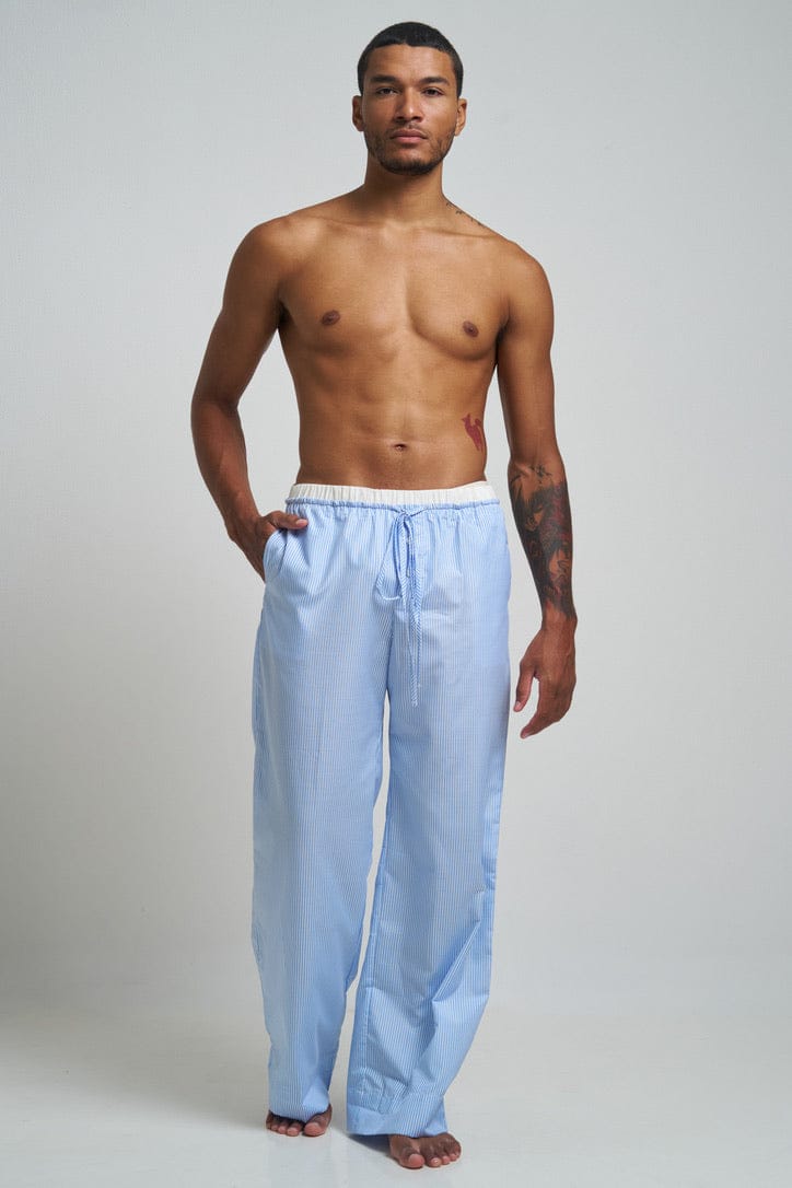 Le Boyfriend Pants Blue
