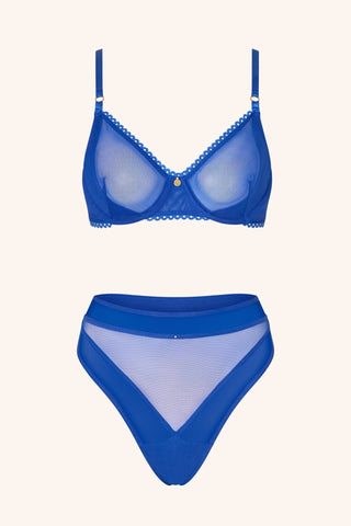 Dolce Push Up Bra Royal Blue