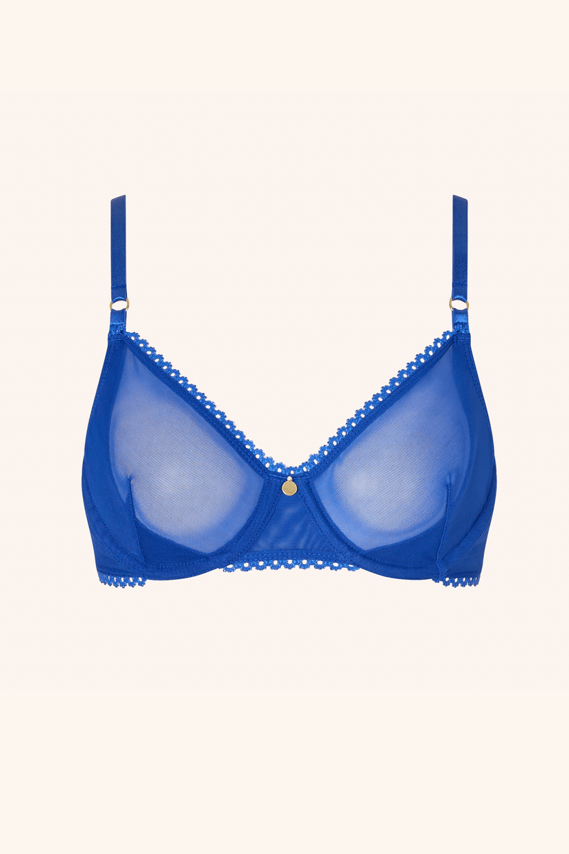 Dolce XS / Royal Blue Push Up Bra Royal Blue