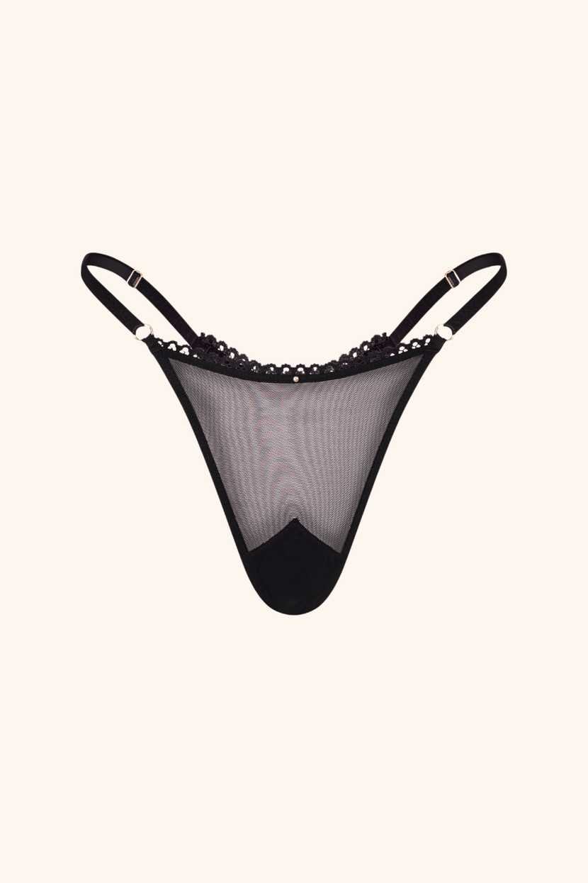 Dolce OS / Black Thong Black