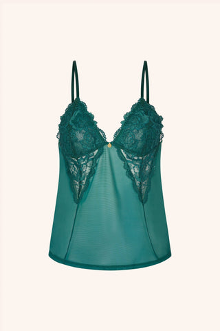 Blush XS / Emerald Caraco White