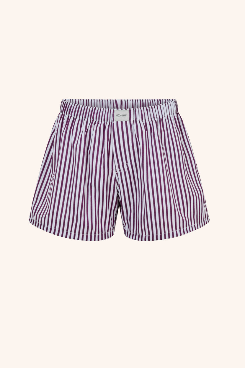Le Boyfriend Plum / S Men's Boxer Plum