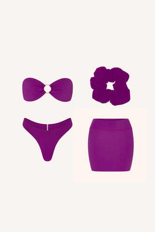Swimwear Pack Bandeau Bikini and Skirt Bundle