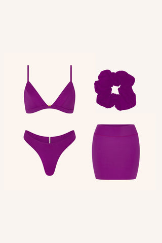 Swimwear Pack Triangle Bikini and Skirt Bundle