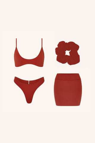 Swimwear Pack Scoop Top and Skirt Bundle