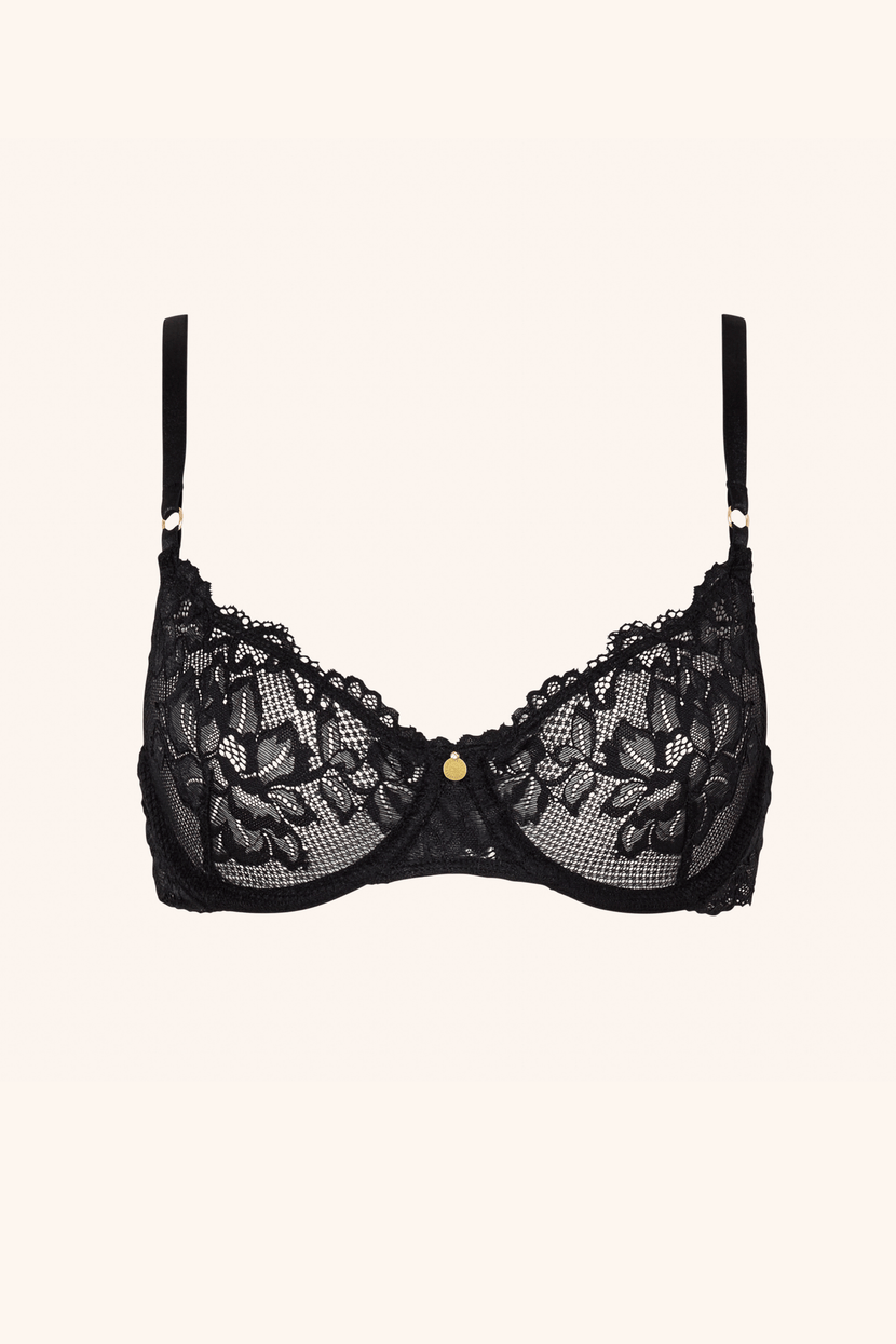 Coquette XS / Black Bra Black