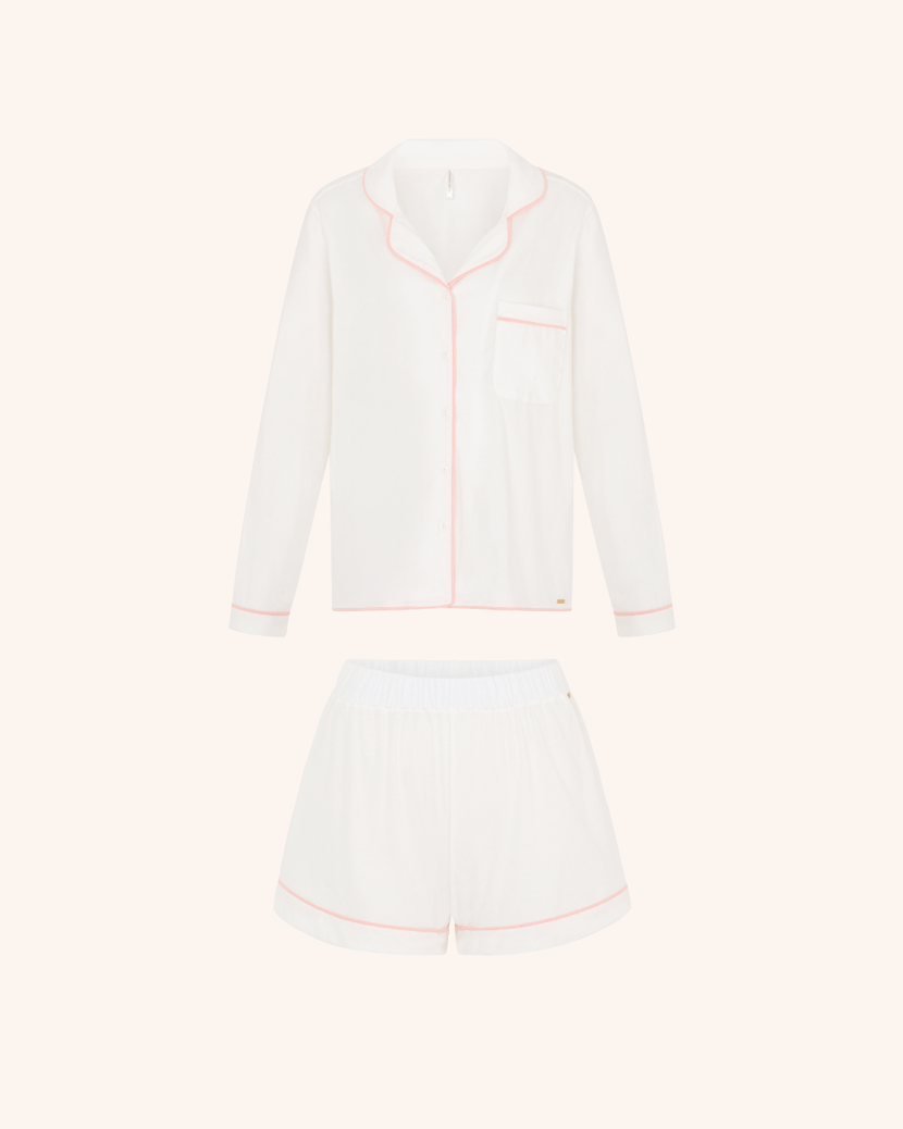Cozy XS / Ivory PJ Set Ivory