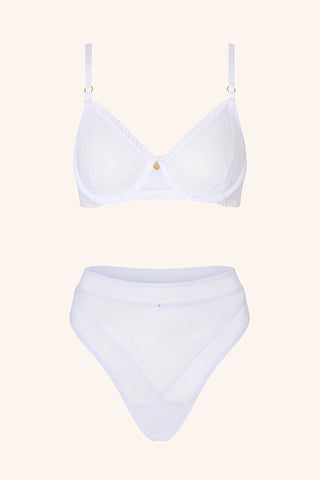 Dolce Push Up Bra White