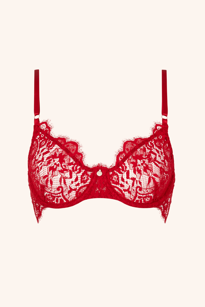 Dainty XS / Red Bra Red