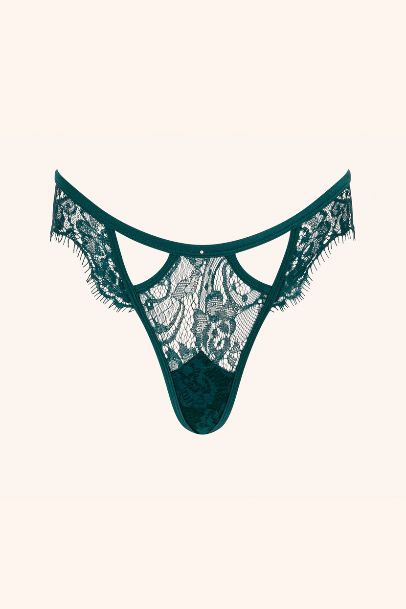 Be Mine XS / Emerald Briefs Emerald