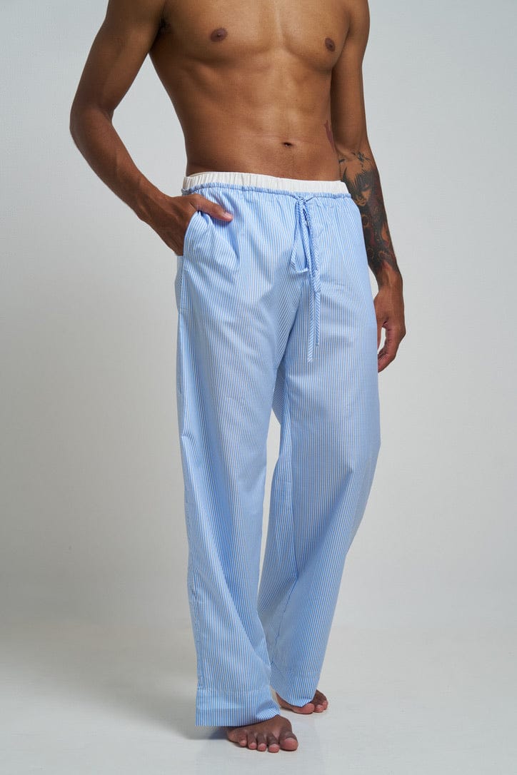 Le Boyfriend Pants Blue