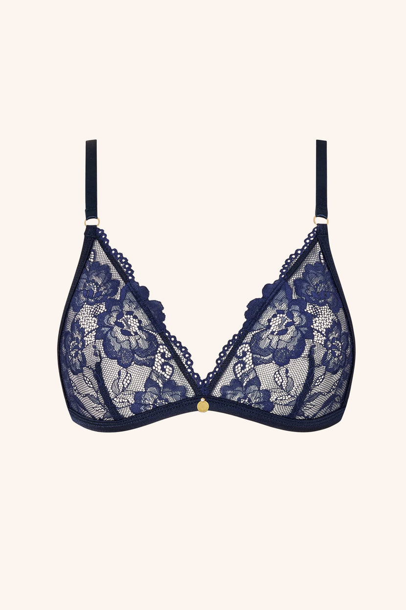 Blush XS / Navy Triangle Navy