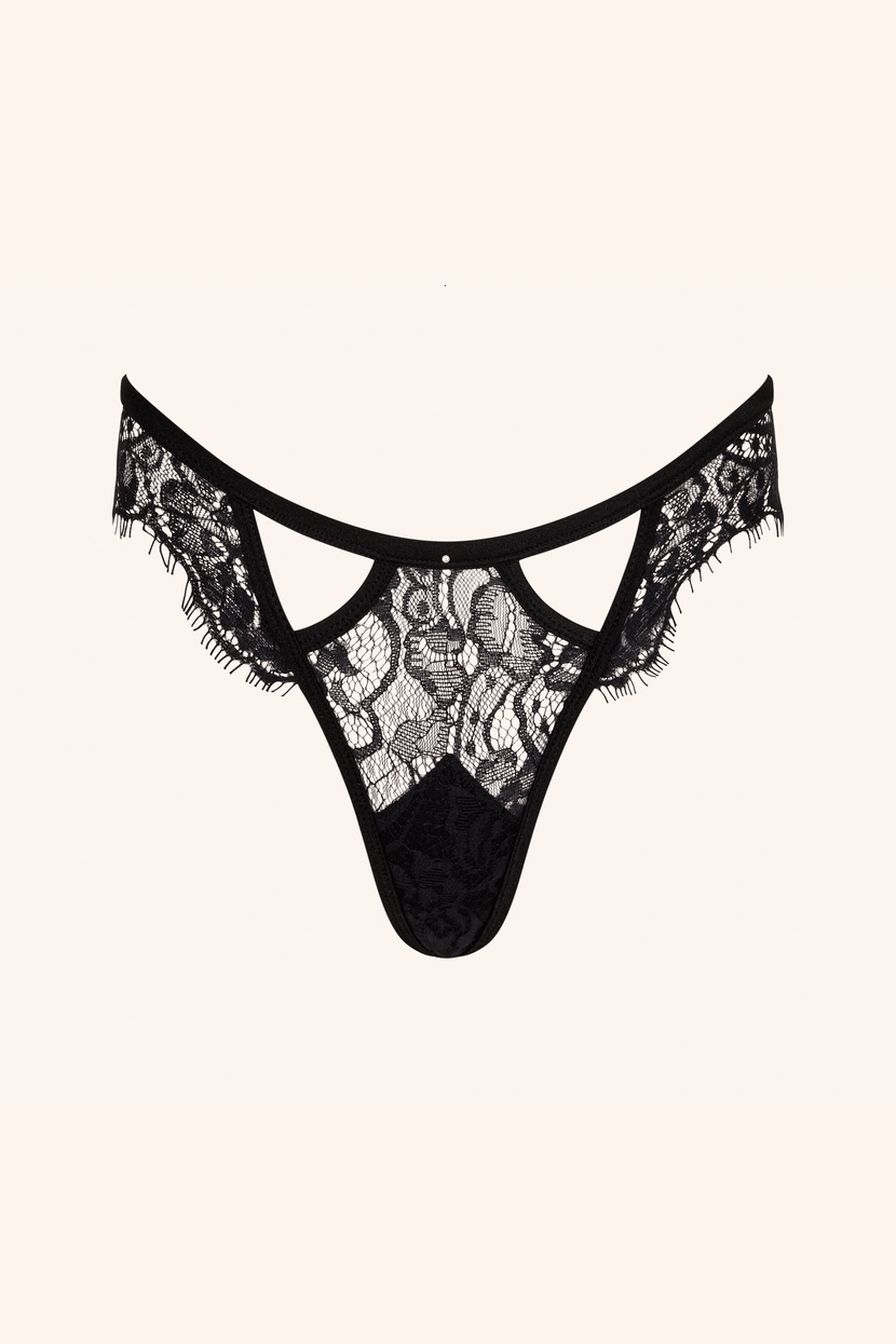 Be Mine XS / Black Briefs Black