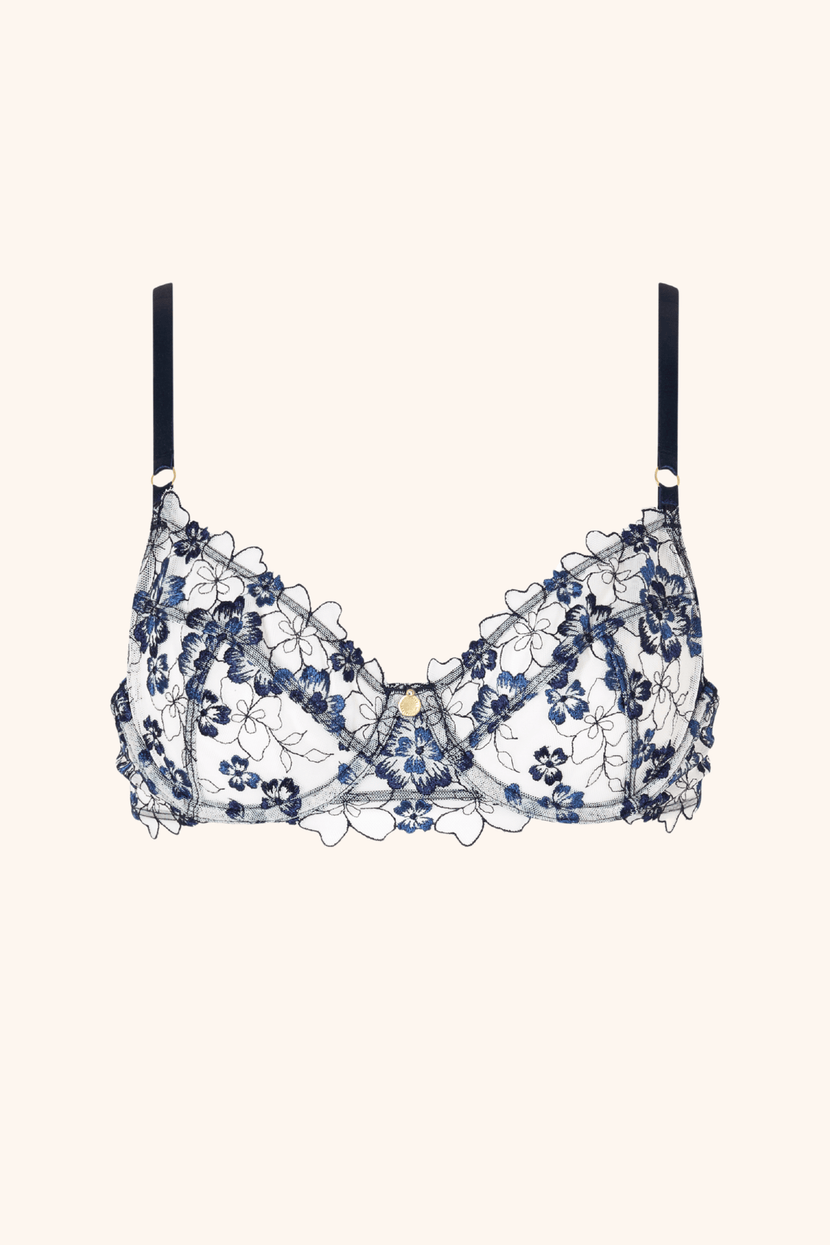 Forget Me Not Bra Blue