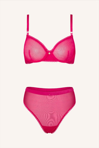 Dolce High Waist Fuchsia