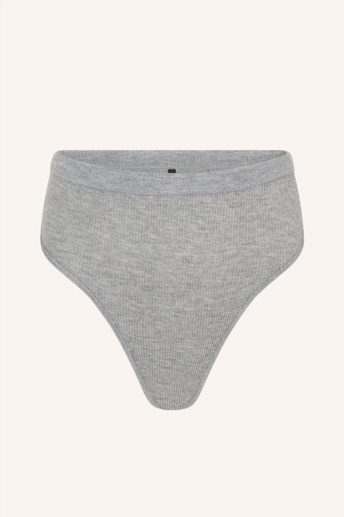 Rib Briefs Grey