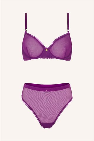 Dolce High Waist Plum