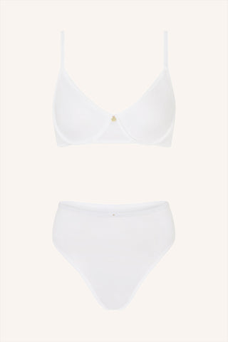 Les Girls High Waist White