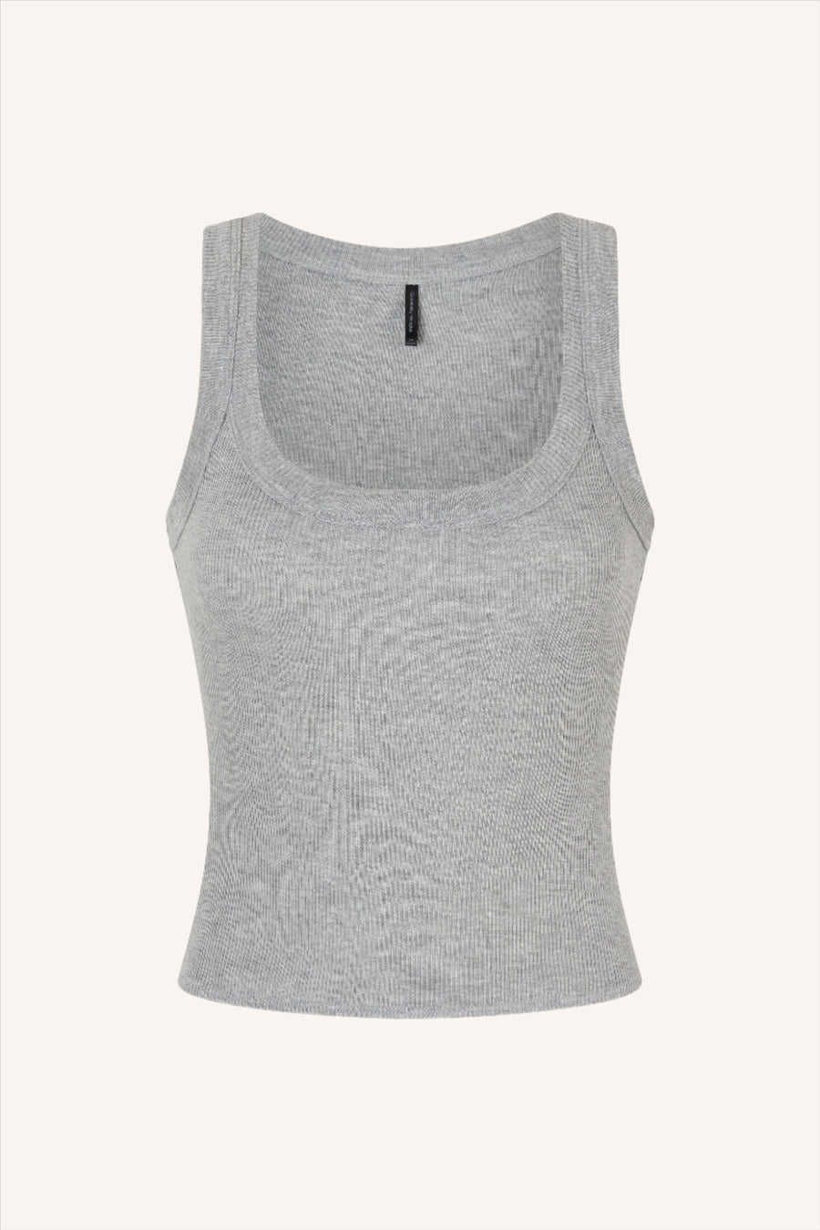 Rib Tank Grey