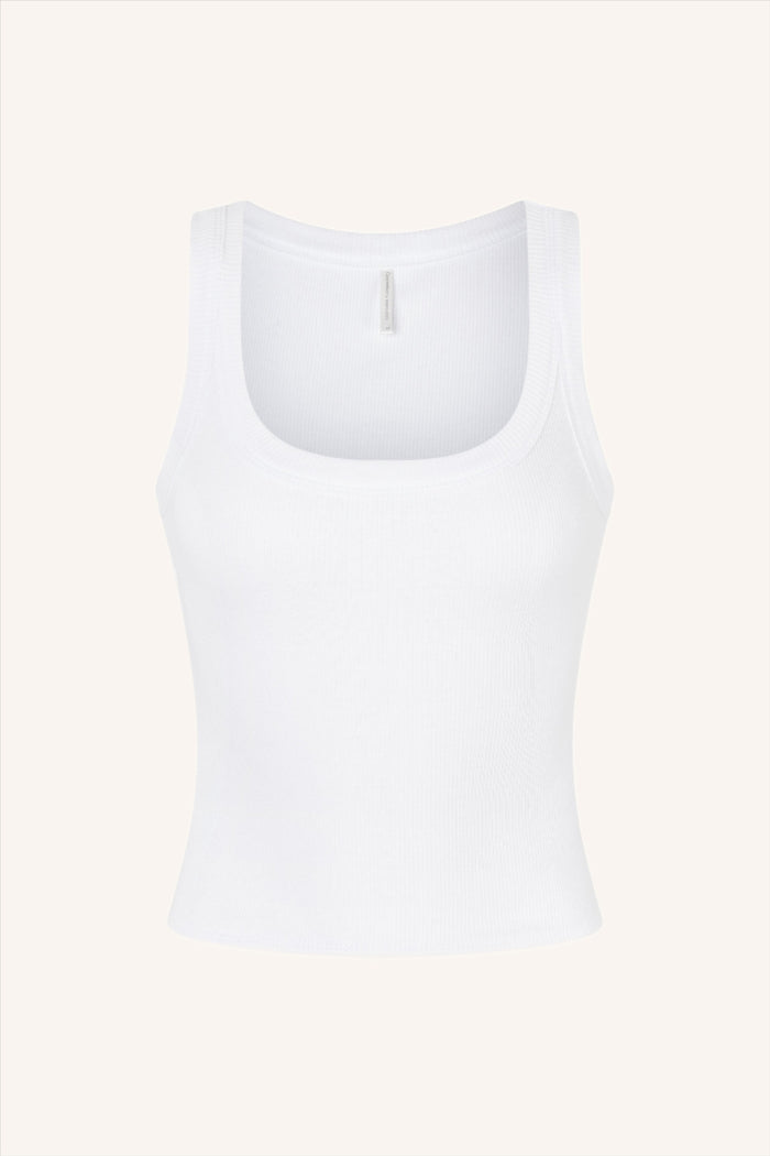 Rib Tank White