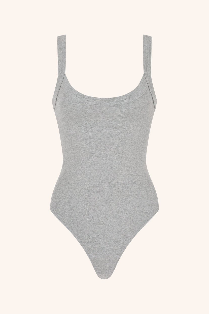 Les Girls XS / Grey Bodysuit Grey