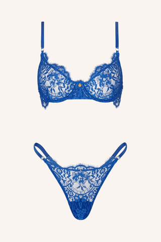 Dainty Thong Royal Blue