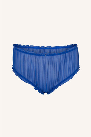 Coquette Silk Undies Royal Blue