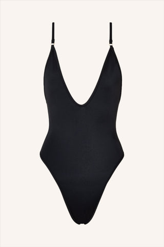 So Chic XS / Black One Piece Baby Pink