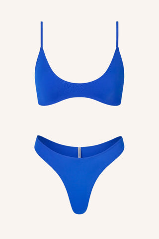 So Chic XS / Royal Blue Top White