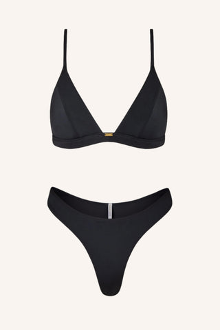 So Chic XS / Black Thong White