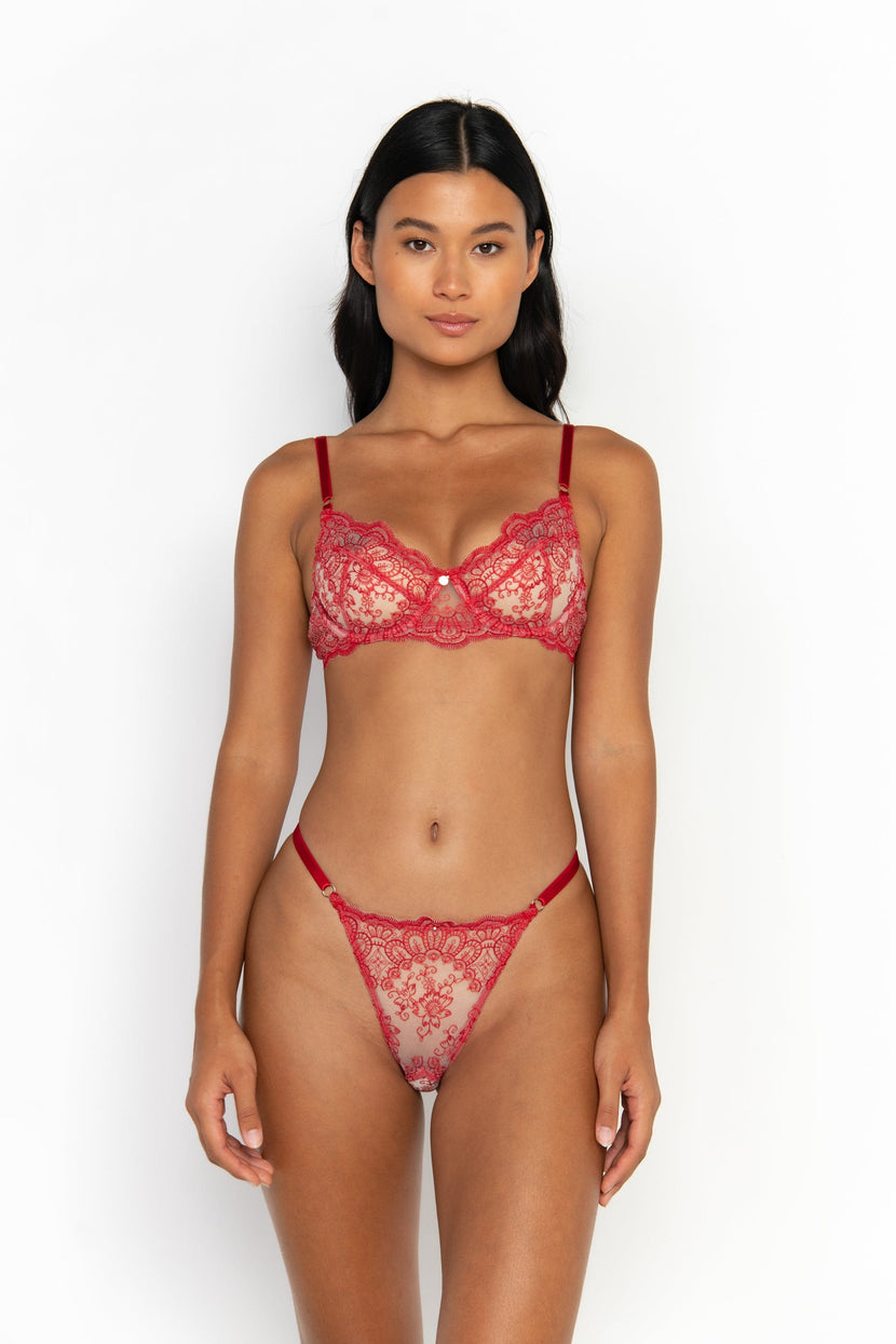 Amore Bra Red
