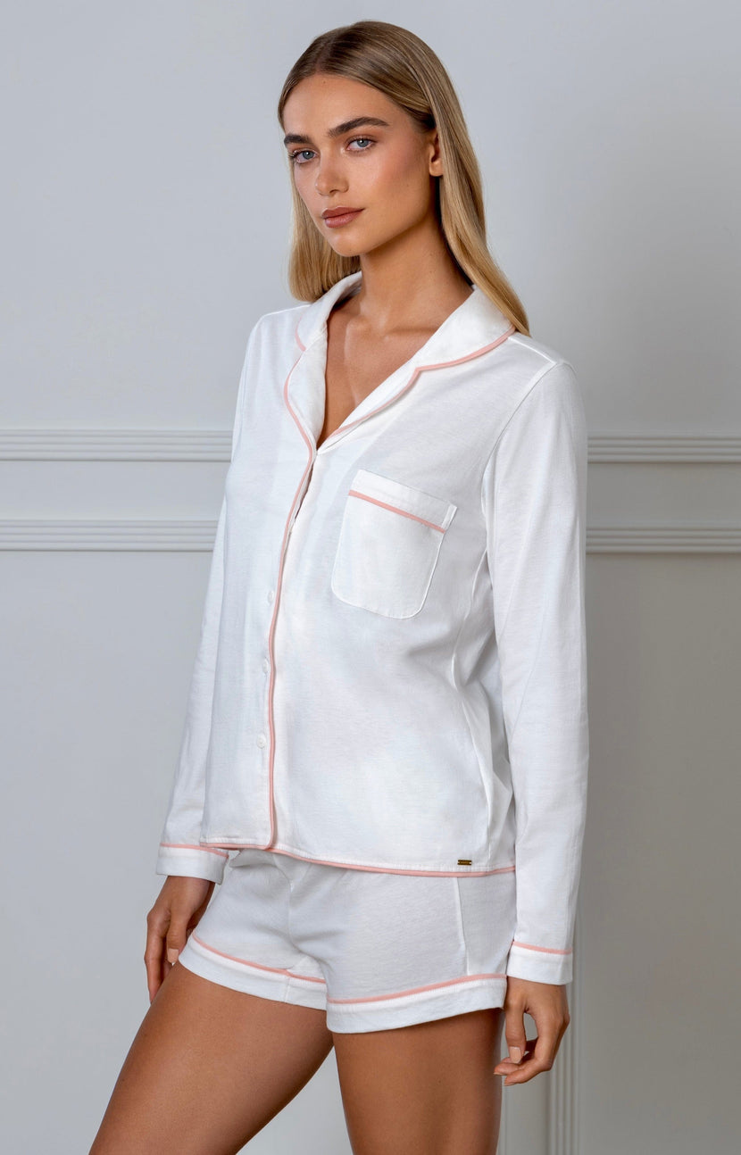 Cozy PJ Set Ivory
