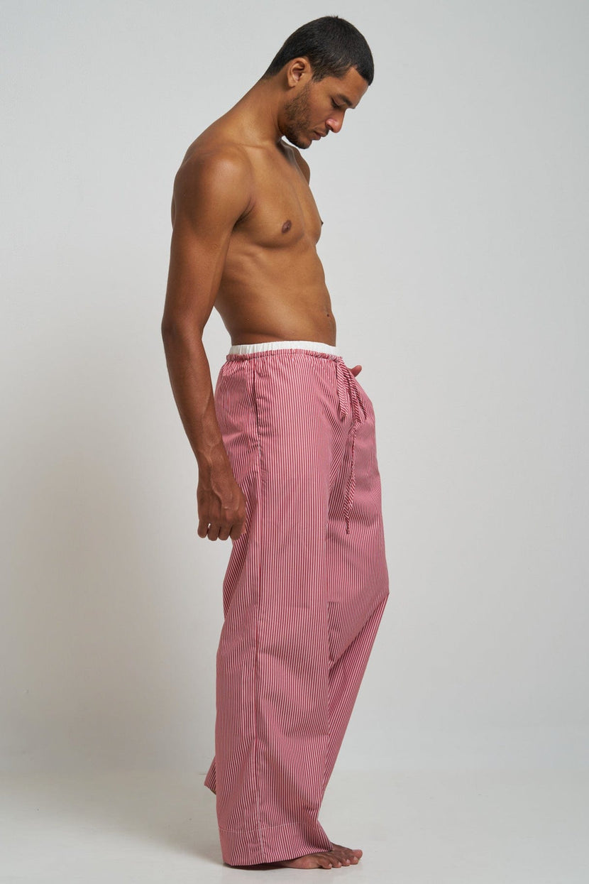 Le Boyfriend Pants Red
