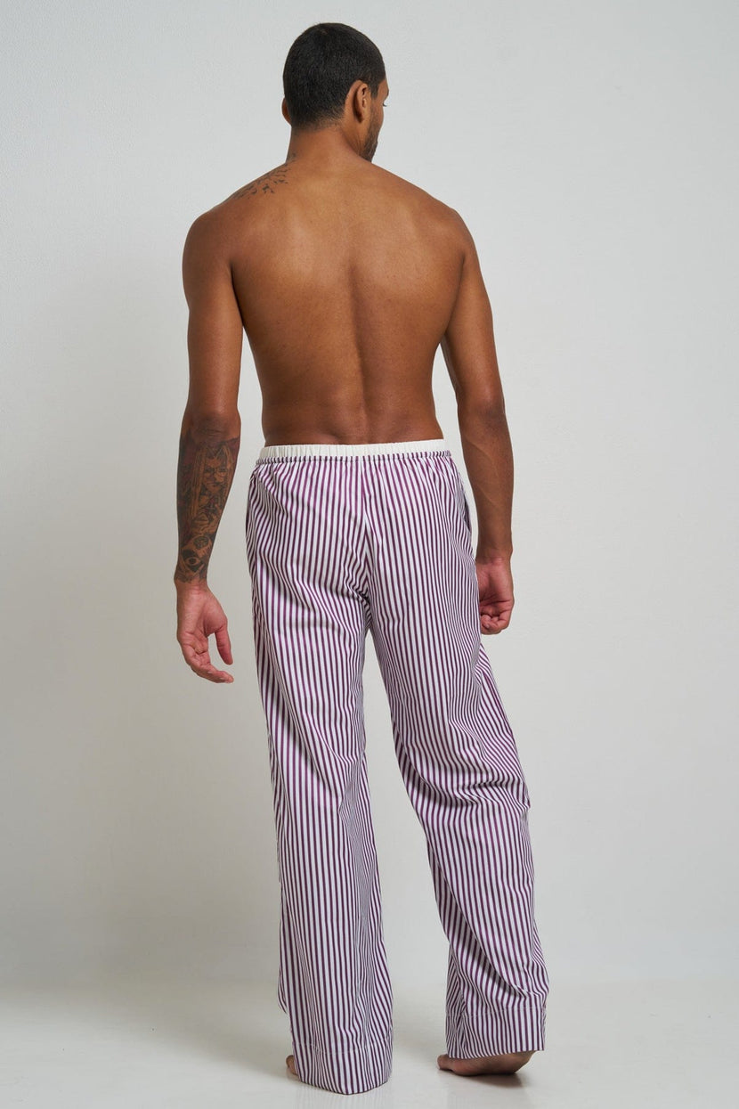 Le Boyfriend Pants Plum