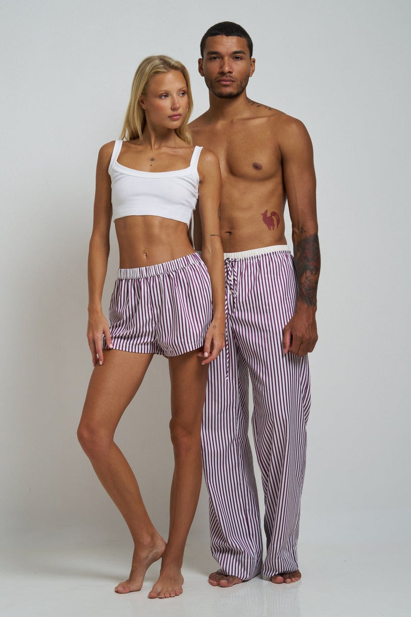 Le Boyfriend Men's Boxer Plum
