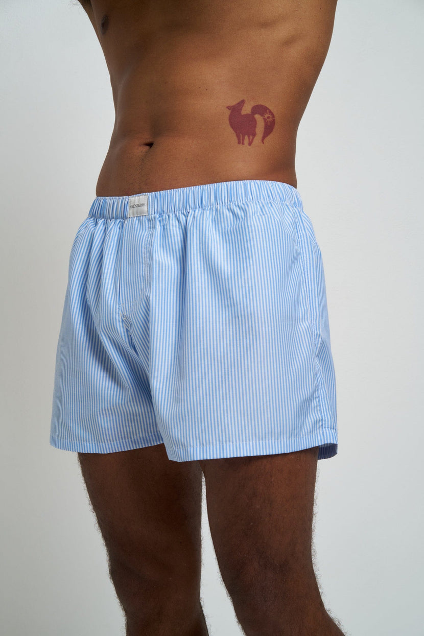 Le Boyfriend Men's Boxer Blue