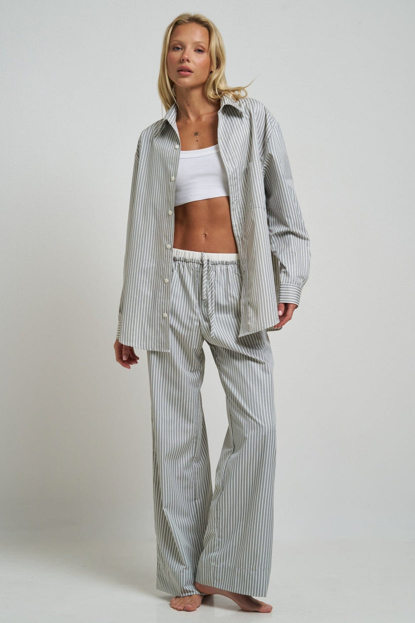 Le Boyfriend Pants Grey