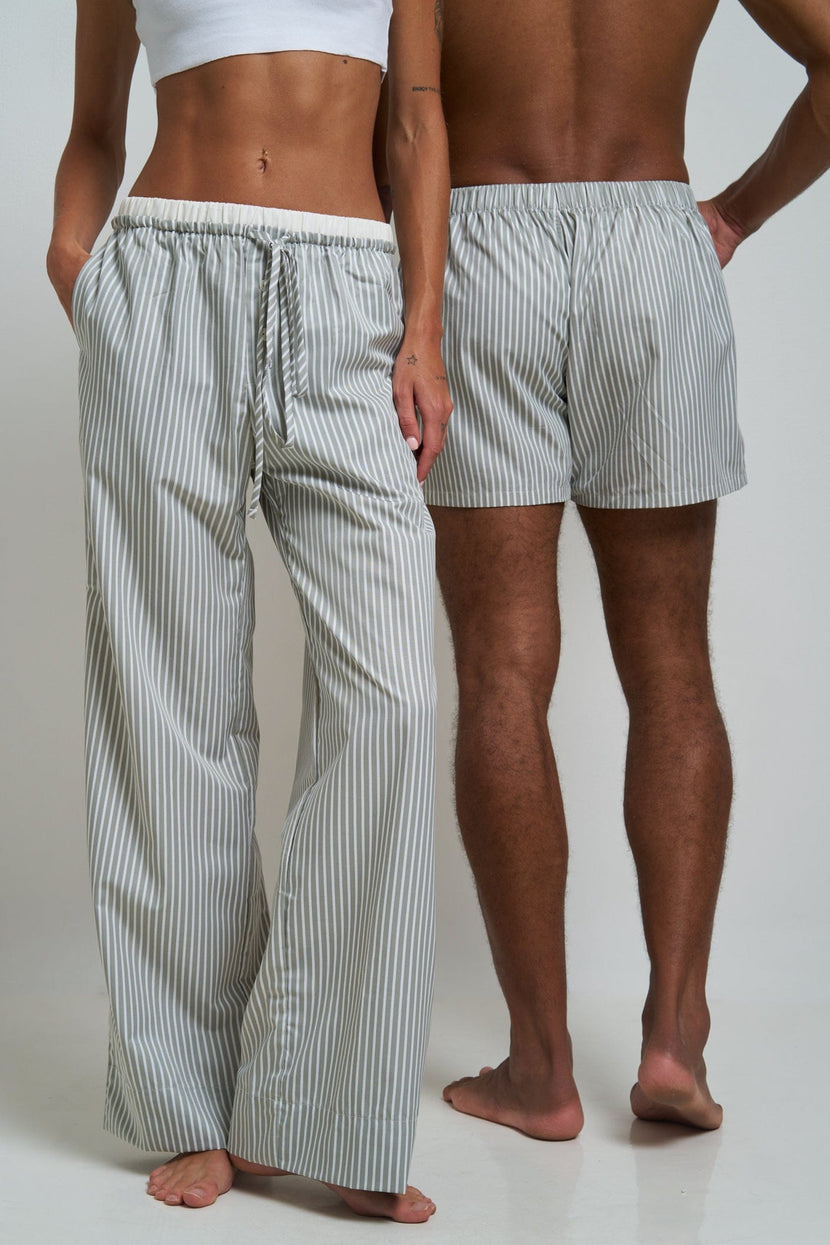 Le Boyfriend Pants Grey