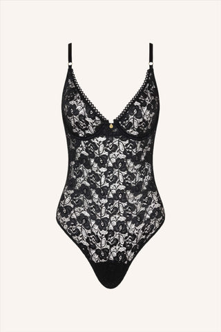 Mon Cheri Bodysuit Black