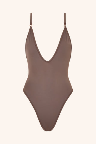 So Chic XS / Cacao One Piece White
