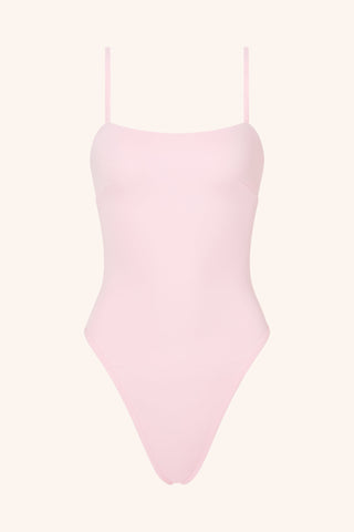So Chic XS / Baby Pink One Piece Tank Gold