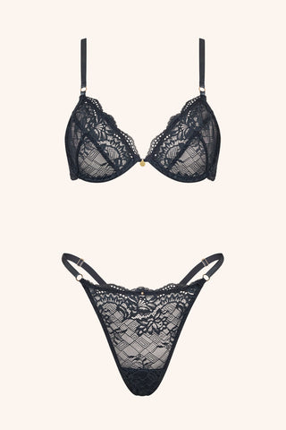 Pearl XS / Grey Bra Grey