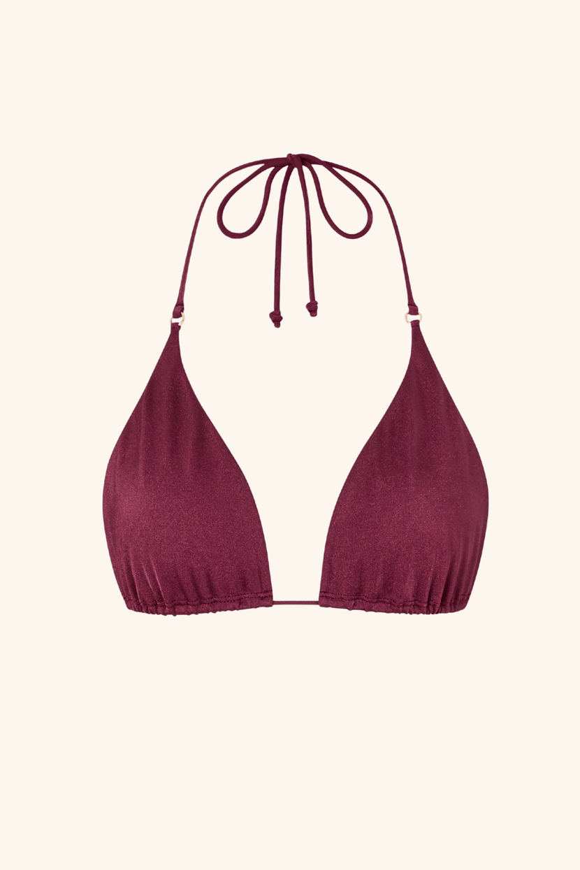 So Chic XS / Cassis Halterneck Triangle Cassis