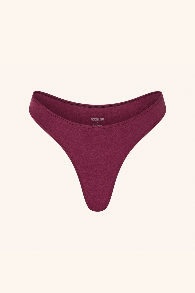 So Chic XS / Cassis Thong Cassis