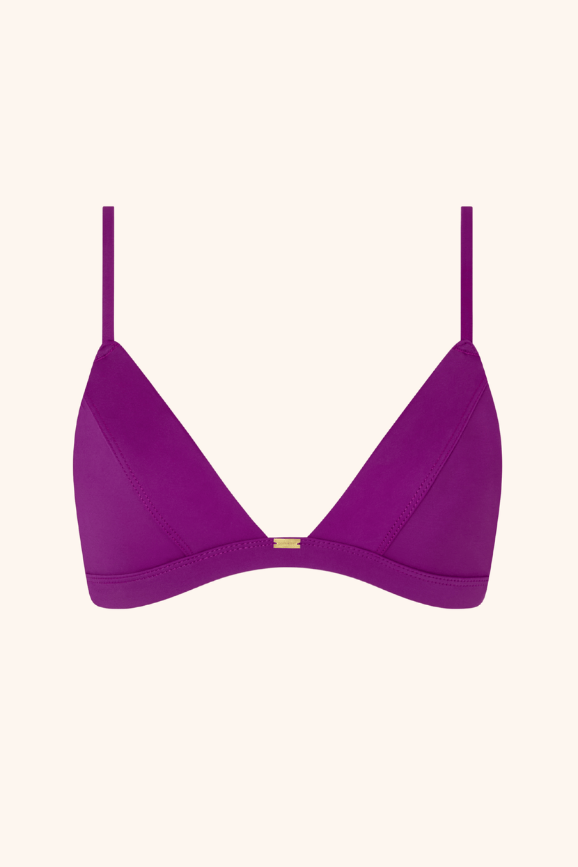 So Chic XS / Plum Triangle Plum