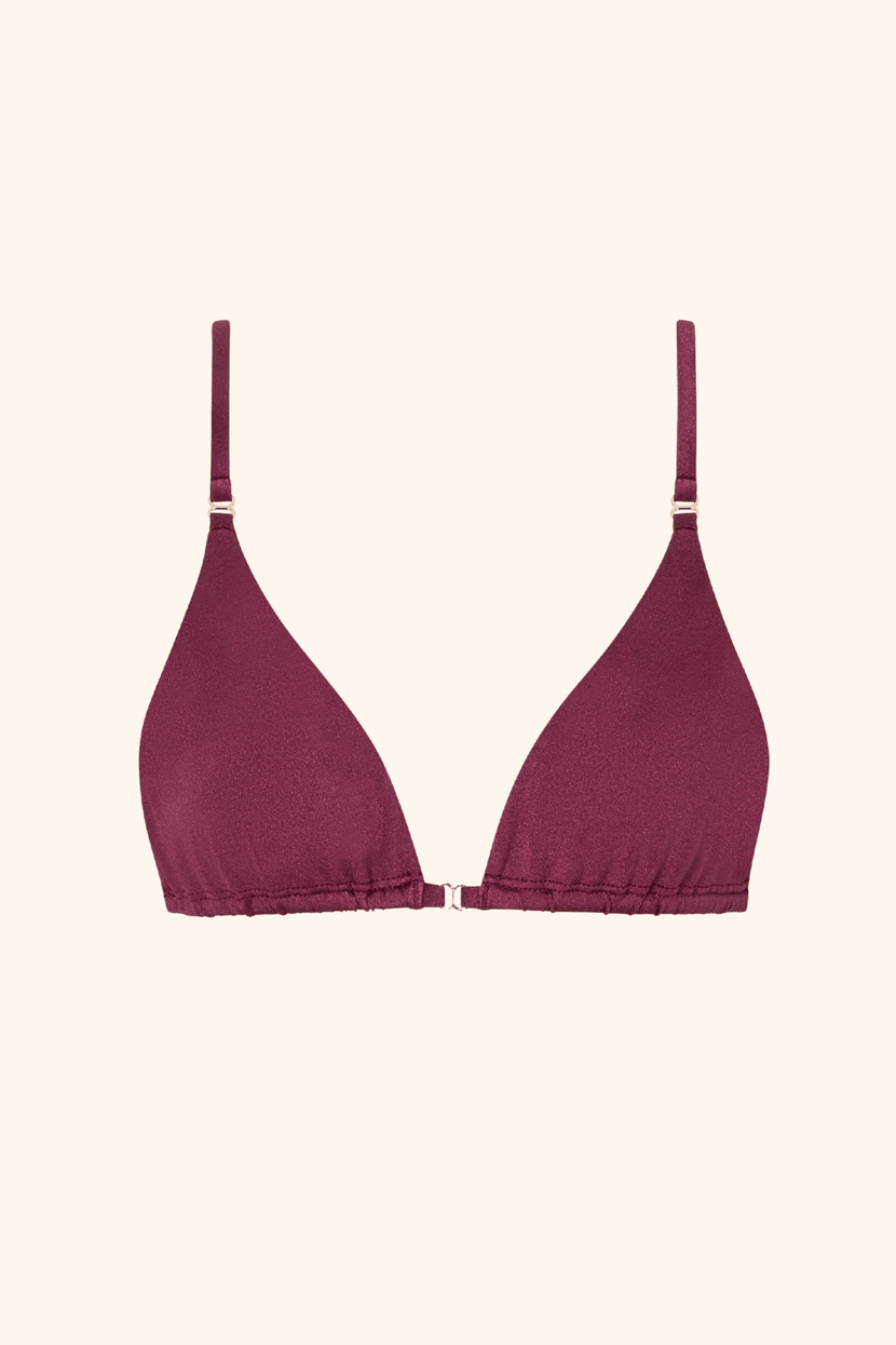So Chic XS / Cassis Triangle Top Cassis