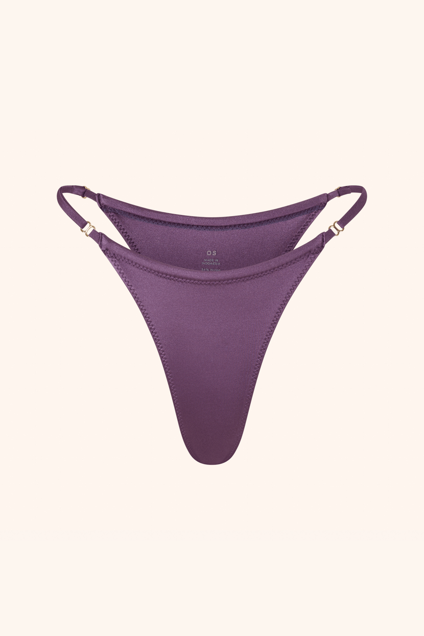 So Chic OS / Amethyst Mist One Size Tanga Amethyst Mist