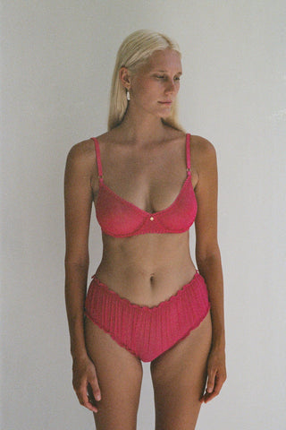 Coquette Silk Undies Fuchsia