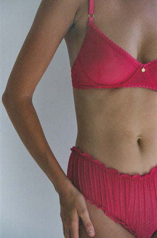 Coquette Silk Undies Fuchsia